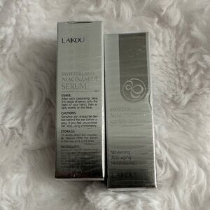 Aiko Silver Niacinamide Serum Packaging Duo